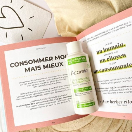 Éco-Recharge Déodorant Roll-on BIO Certifiée Longue durée BIO - 100ml |Acorelle