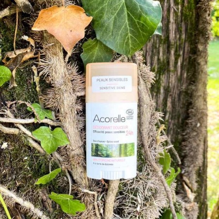 Déodorant Douceur BIO Certifié Bois D'Épices 45g | Acorelle