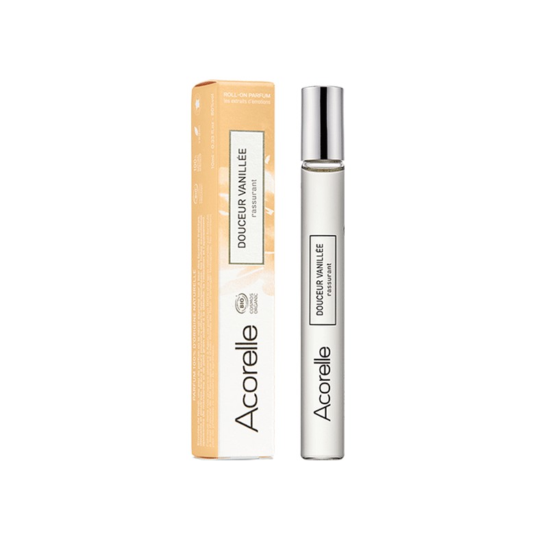ROLL-ON PARFUM BIO CERTIFIÉ DOUCEUR VANILLEE 10ML ROLL-ON PARFUM BIO CERTIFIÉ DOUCEUR VANILLEE 10ML