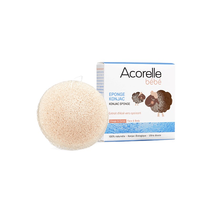 Eponge Konjac Bebe Acorelle Eponge Konjac Bebe Acorelle