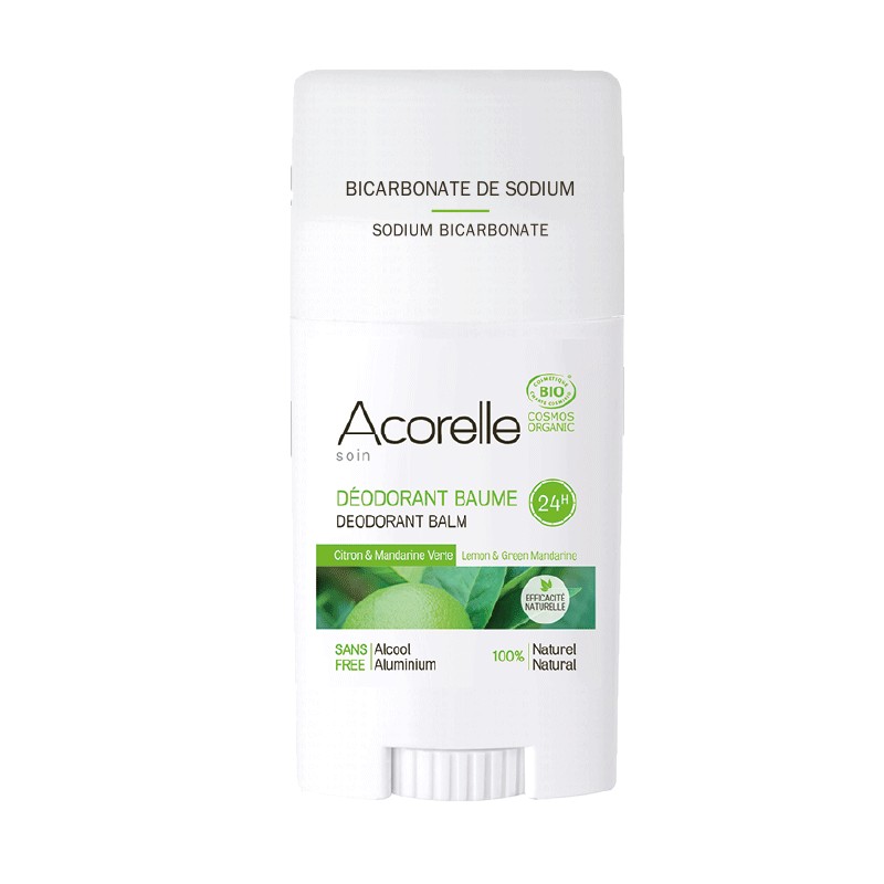 Déodorant BIO Certifié Citron et Mandarine Verte 40gr | ACORELLE Déodorant BIO Certifié Citron et Mandarine Verte 40gr | ACORELLE