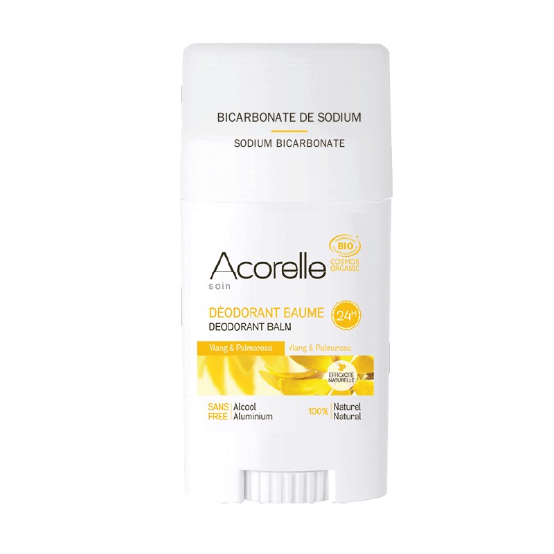 Déodorant Femme BIO Certifié Ylang et Palmarosa 40gr | Acorelle Déodorant Femme BIO Certifié Ylang et Palmarosa 40gr | Acorelle