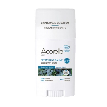 Déodorant BIO Certifié Homme Genévrier et Menthe 40gr |Acorelle