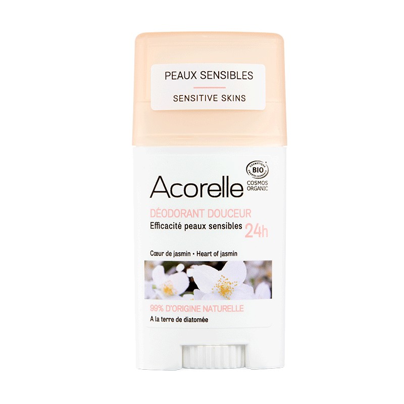 Déodorant Douceur BIO Certifié Coeur de Jasmin BIO 45g | Acorelle Déodorant Douceur BIO Certifié Coeur de Jasmin BIO 45g | Acorelle