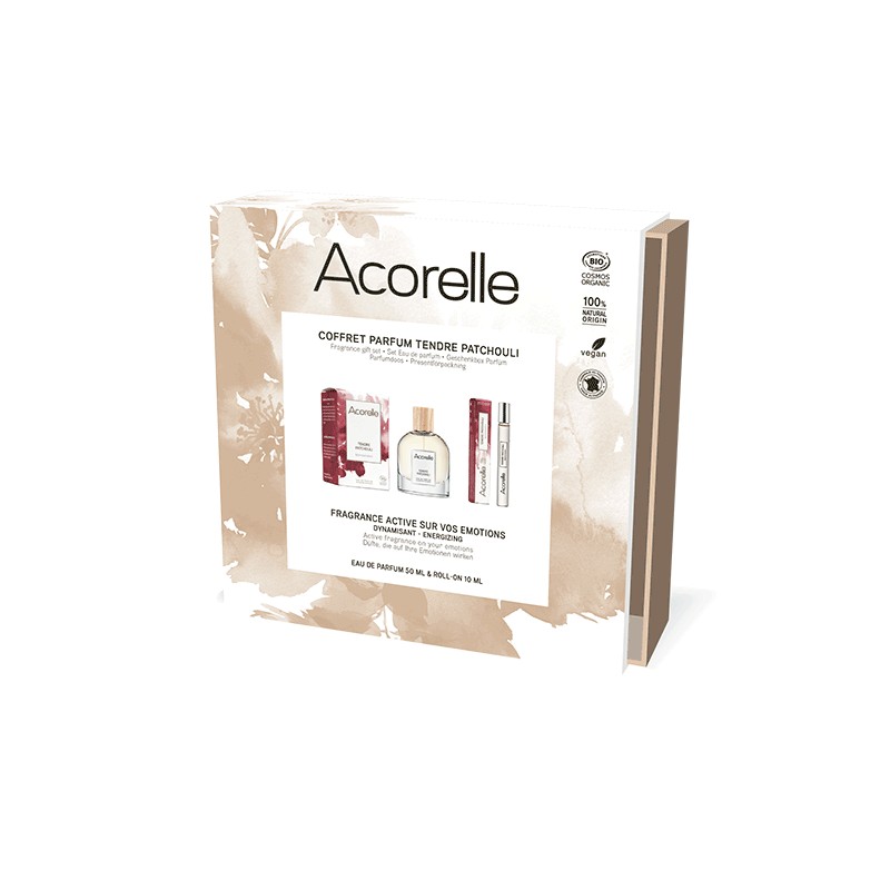 Coffret Eau De Parfum Bio Certifié Tendre Patchouli | Acorelle Coffret Eau De Parfum Bio Certifié Tendre Patchouli | Acorelle