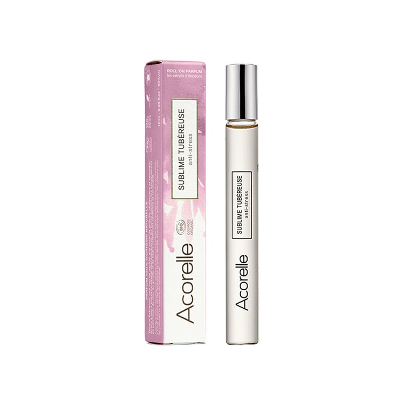 Roll-On Parfum Bio Certifié Sublime Tubéreuse 10ML |Acorelle