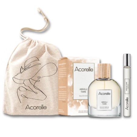 Coffret Eau de Parfum Bio Certifié Absolu Tiaré - Équilibrante | Acorelle