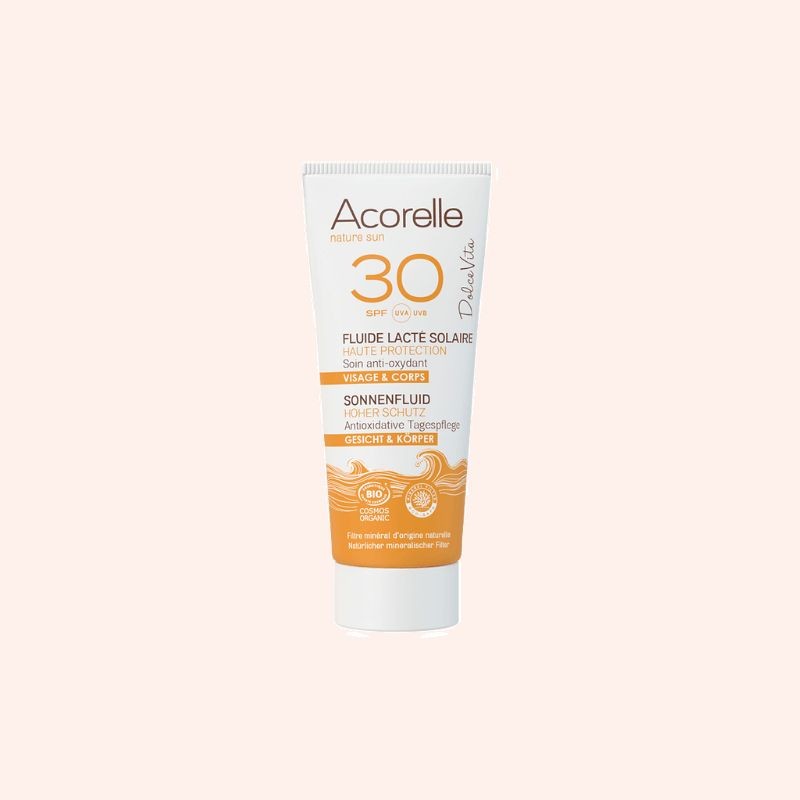 Fluide Lacté Solaire SPF30 Bio Certifié Fluide Lacté Solaire SPF30 Bio Certifié