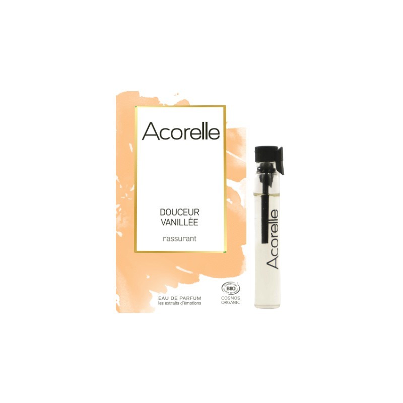 Echantillon Eau de Parfum Bio Certifiée Douceur Vanillée 2ML Echantillon Eau de Parfum Bio Certifiée Douceur Vanillée 2ML