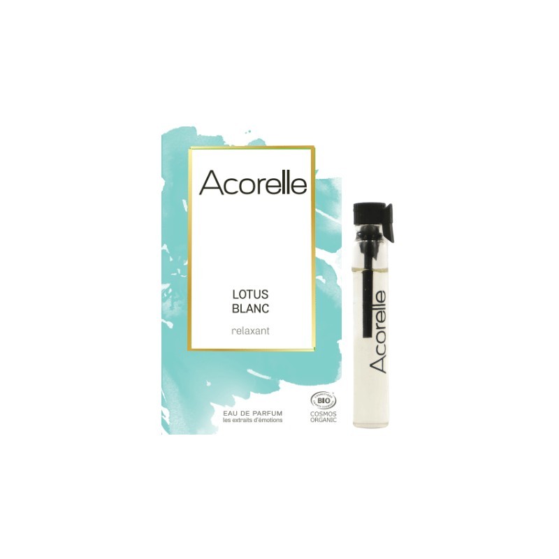 Echantillon Eau de Parfum Bio Certifiée Lotus Blanc 2ML Echantillon Eau de Parfum Bio Certifiée Lotus Blanc 2ML