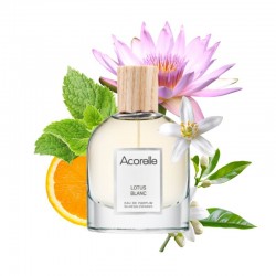 Eau de Parfum Bio Certifiée Lotus Blanc - Relaxante | Acorelle