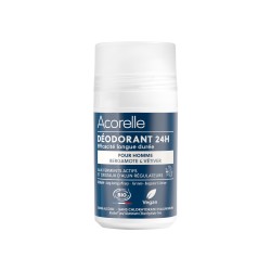 Déodorant Roll-On 24h pour Homme certifié BIO