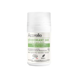 Déodorant Roll-On 24h Fraîcheur Intense certifié BIO | Acorelle