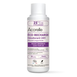 Éco-recharge Déodorant 24h Peaux Sensibles certifiée BIO