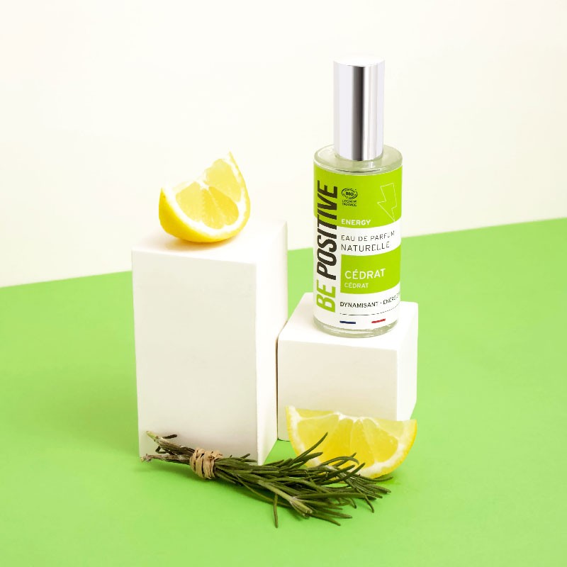 Be Positive Energy Eau de Parfum Cédrat Dynamisant Bio 15 ml 3