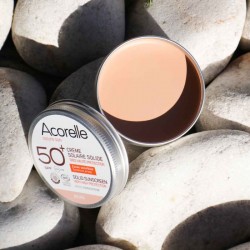 Crème Solaire Solide Beige SPF50+ | Acorelle