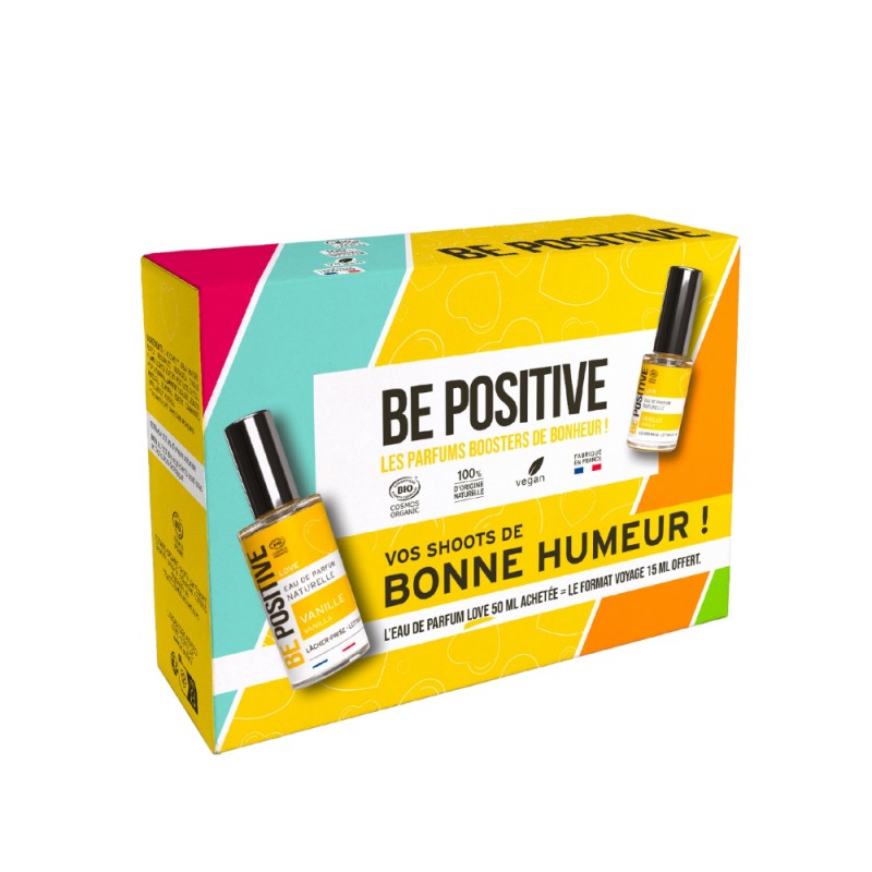 Coffret Eau de Parfum Bio LOVE | Be Positive by Acorelle