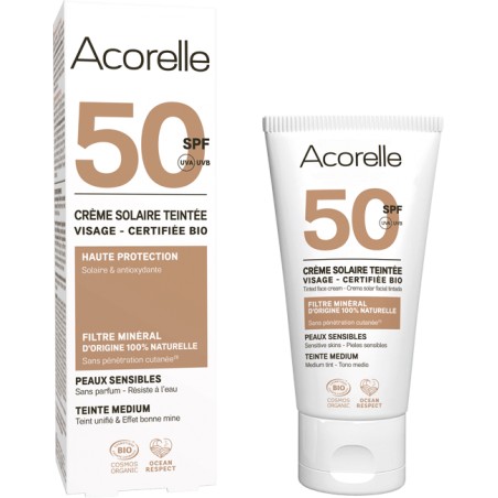 Crème solaire visage SPF50...