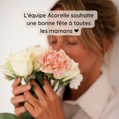 Célébrons-les ! Qu'avez-vous fait de spécial pour votre maman aujourd'hui ? 💭 

#acorelle #fêtedesmères