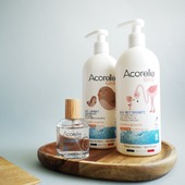 NOTRE GAMME BÉBÉ 🌿
👉🏻Formules minimalistes avec pas moins de 99% d'ingrédients d'origine naturelle
👉🏻Packaging énomiques ou éco-conçus
👉🏻Fabriqués en France, certifiés bio et dès que possible vegan

#acorelle #bebe #produitsbebe #soins #soinbebe #babyproducts