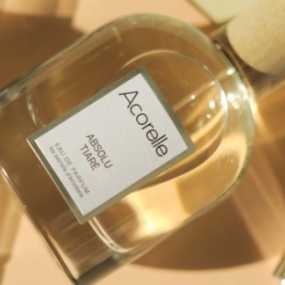 L'eau de parfum Acorelle est Bio et fabriquée en France !